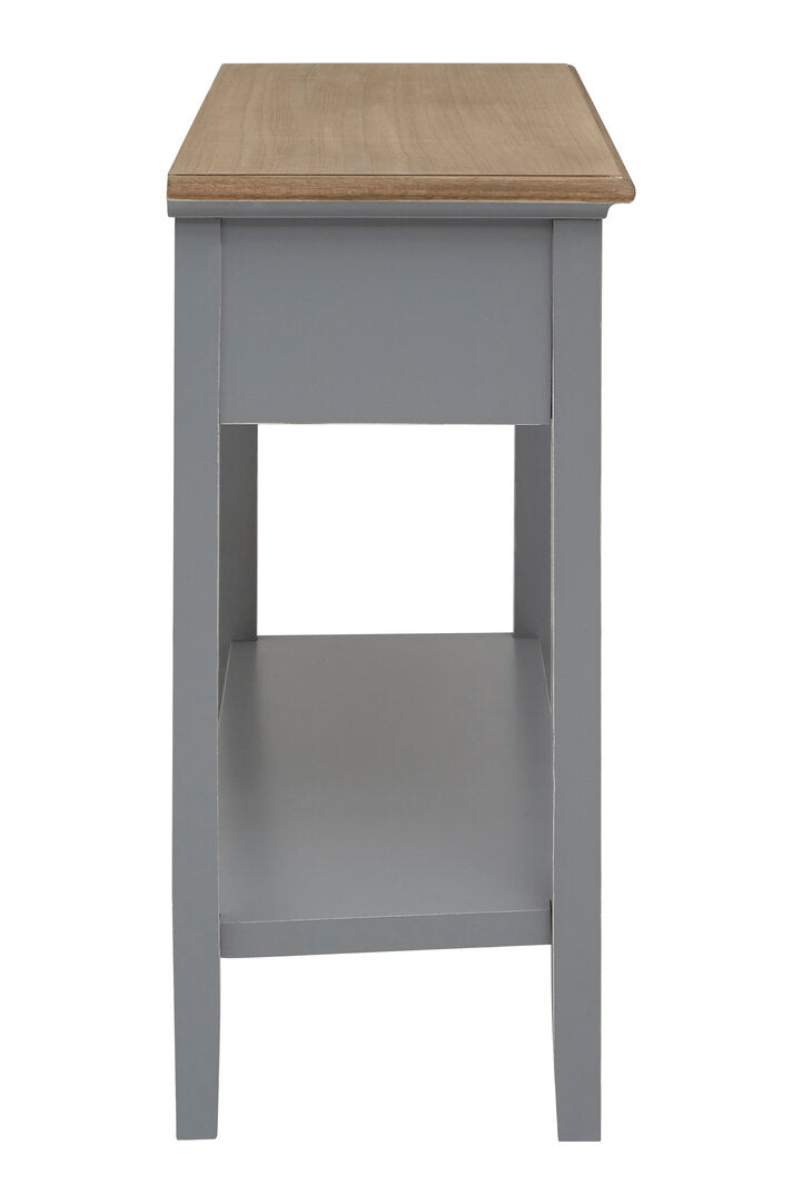 Oxford Antique Grey Console Table