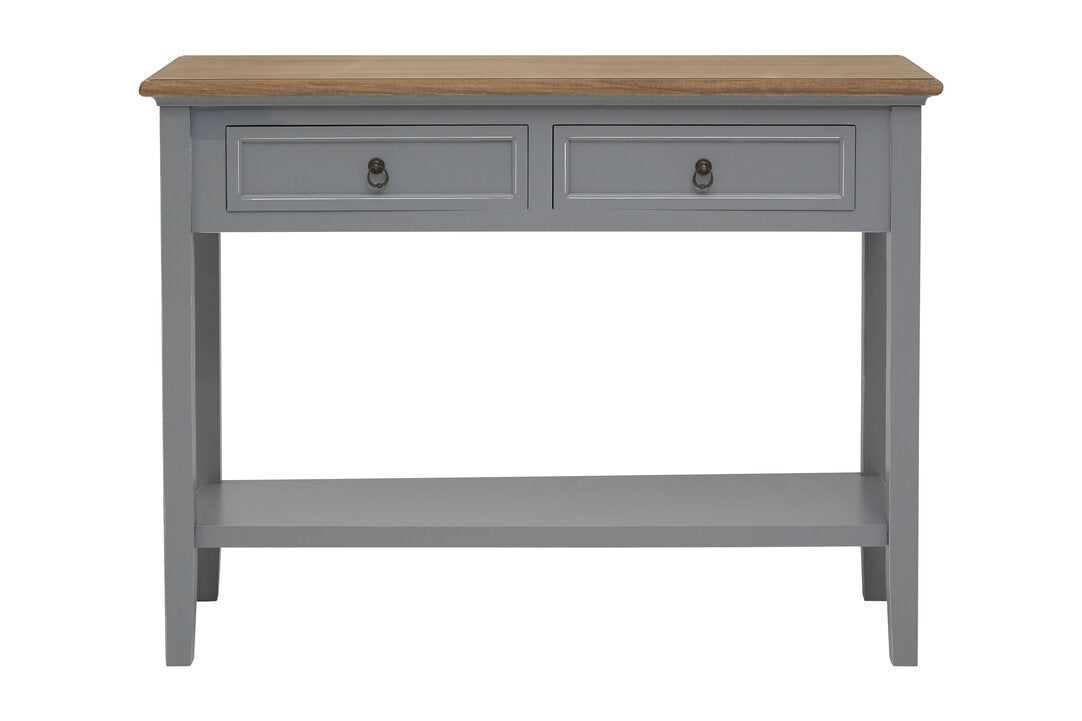 Oxford Antique Grey Console Table