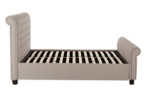 Rowan Light Grey Ottoman Storage Bed