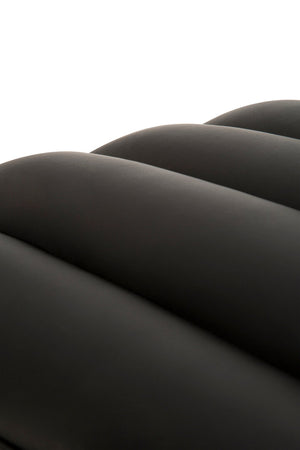 Forma Leather Effect Black Chair