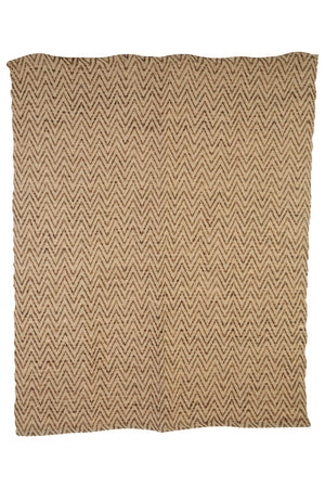 Nuvia Zigra Beige Woven Throw