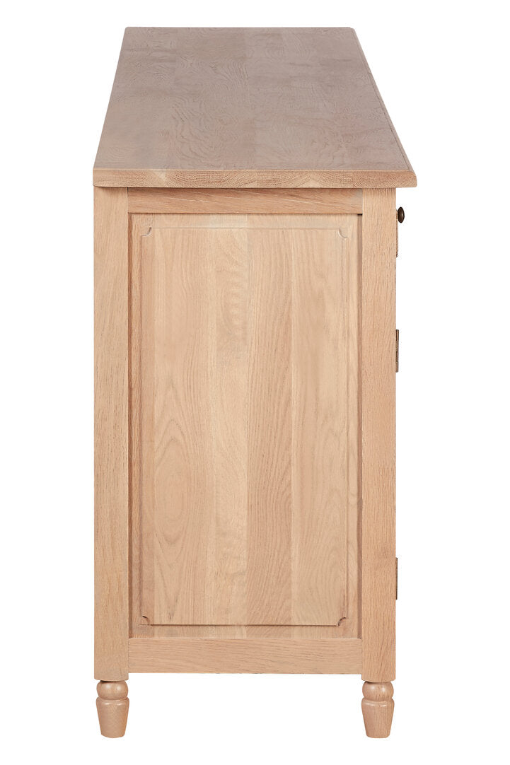 Arden Washed Oak Wooden Sideboard