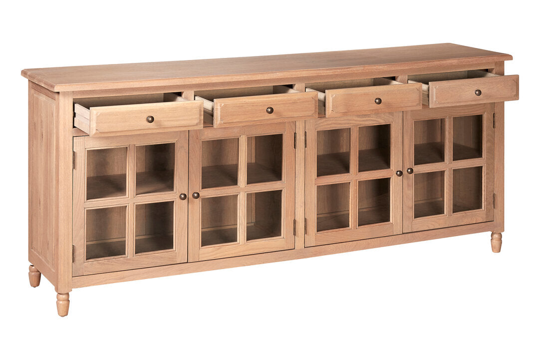 Arden Washed Oak Wooden Sideboard