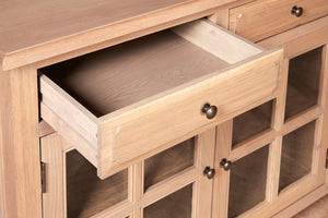 Arden Washed Oak Wooden Sideboard