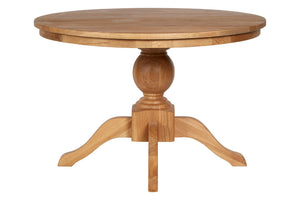Arden Natural Oak Round Dining Table