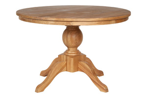 Arden Natural Oak Round Dining Table