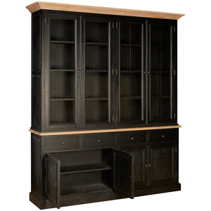 Arden Black Oak Large Dresser Unit