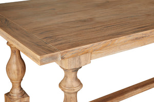 Arden Whitewashed Oak Dining Table