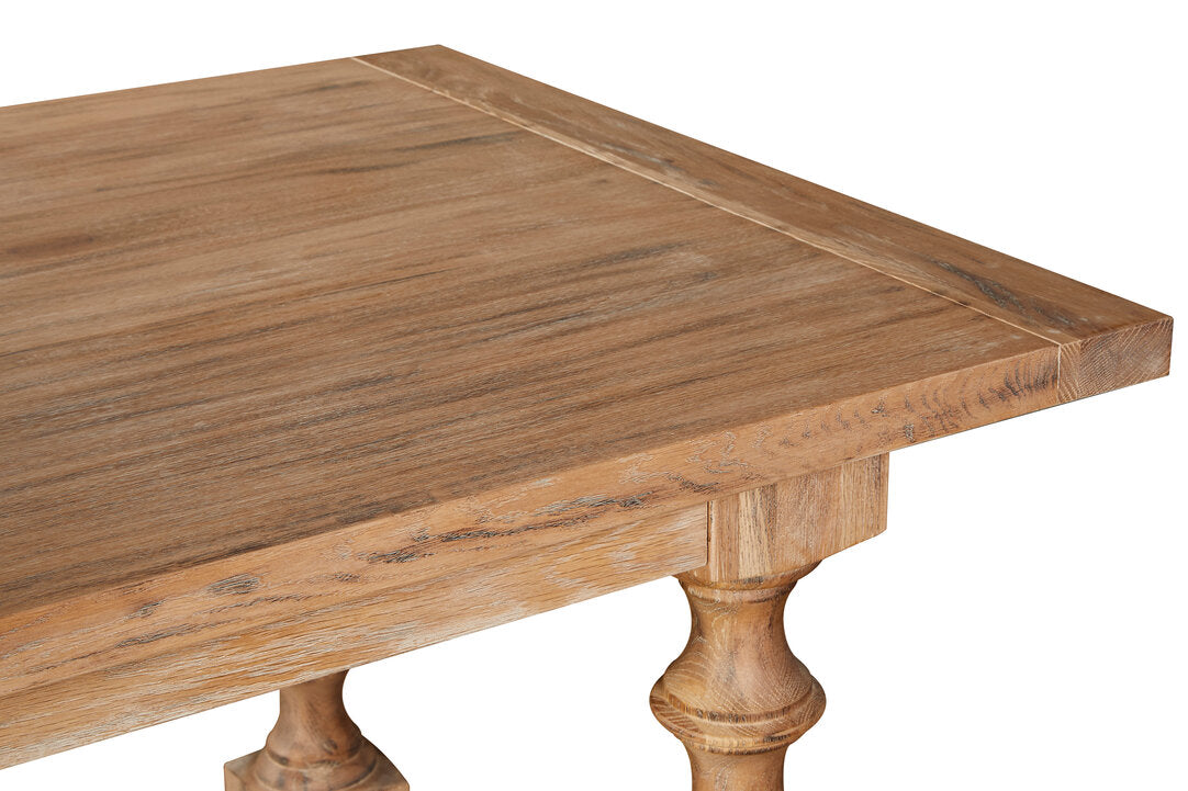 Arden Whitewashed Oak Dining Table