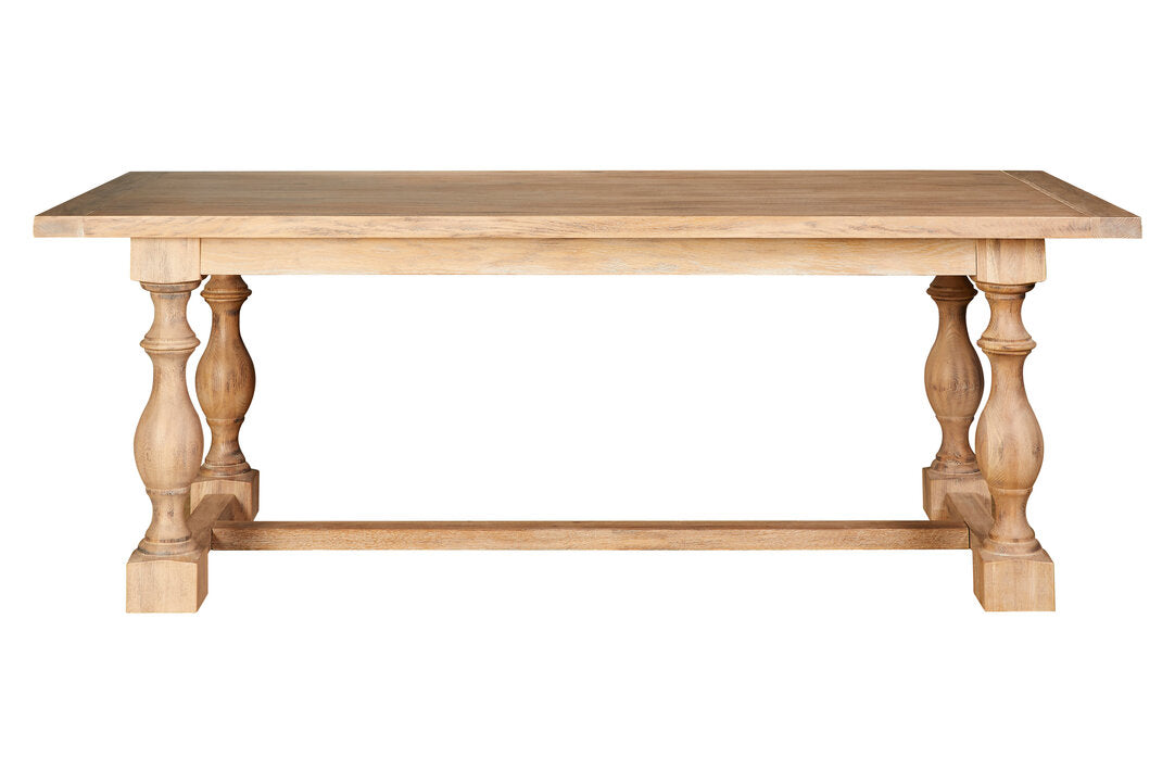 Arden Whitewashed Oak Dining Table