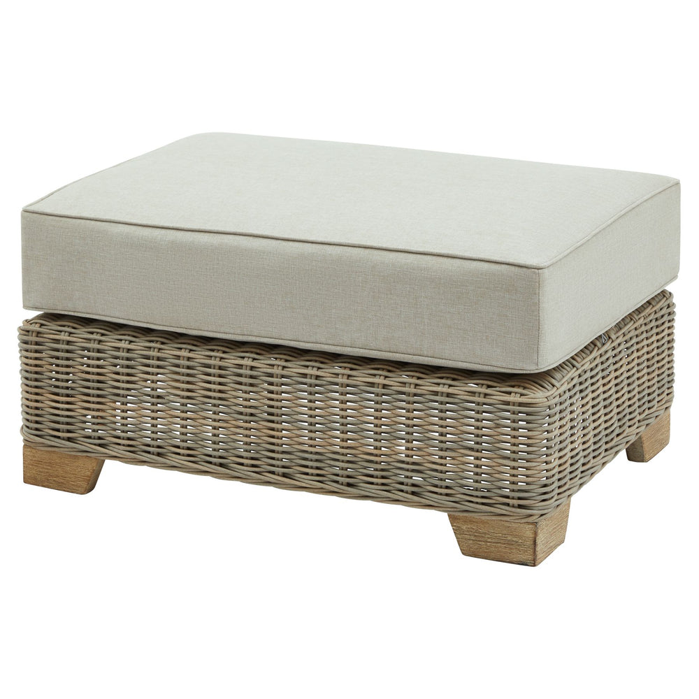 Outside Footstool Capri Outdoor Foot Stool | Garden Seating | Green & Gable