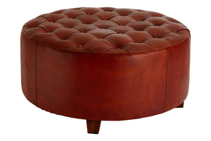 Tierra Round Buttoned Stool