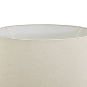 Amalfi Grey Table Lamp With Linen Shade