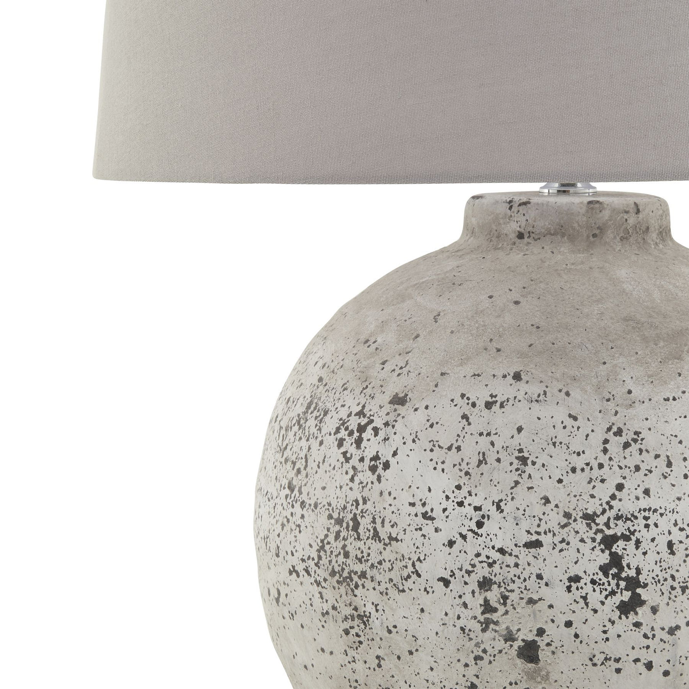 Tiber Large Stone Ceramic Table Lamp