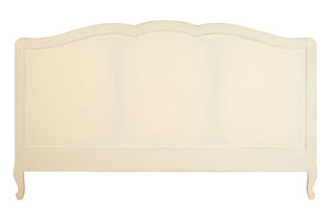 Vienne White Super Kingsize Bed