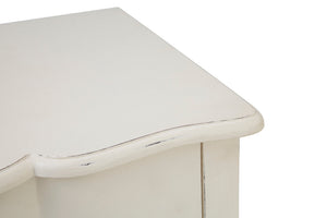 Vienne 5 Drawer White Chest