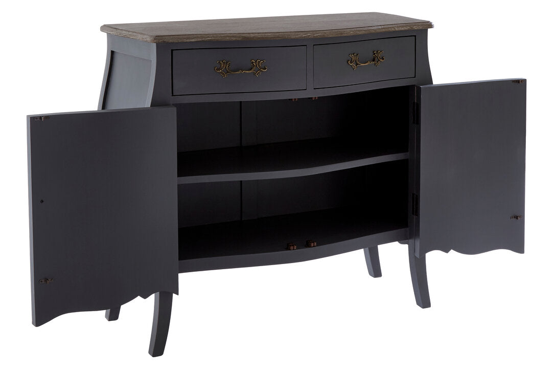 Vienne Two Door Dark Grey Sideboard