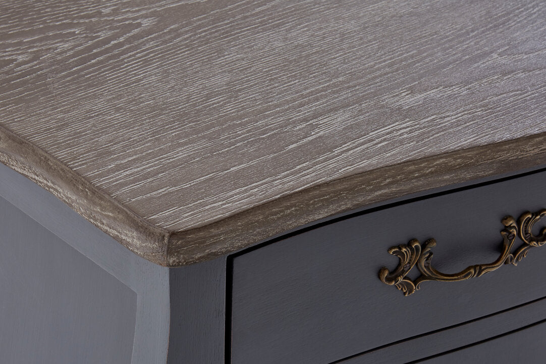 Vienne Two Door Dark Grey Sideboard