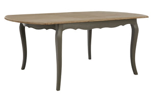Vienne Dark Grey Extendable Dining Table
