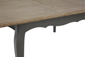 Vienne Dark Grey Extendable Dining Table