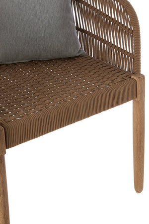 Kora Woven Rope Armchair