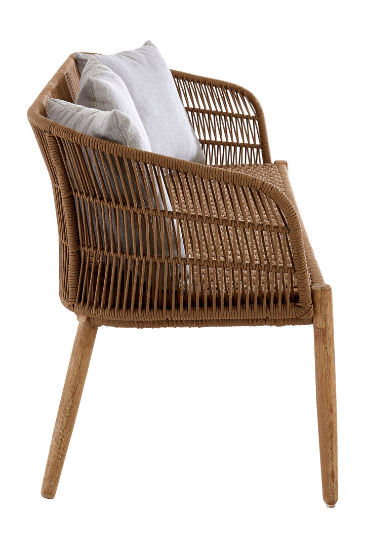 Kora 3 Seater Woven Rope Sofa