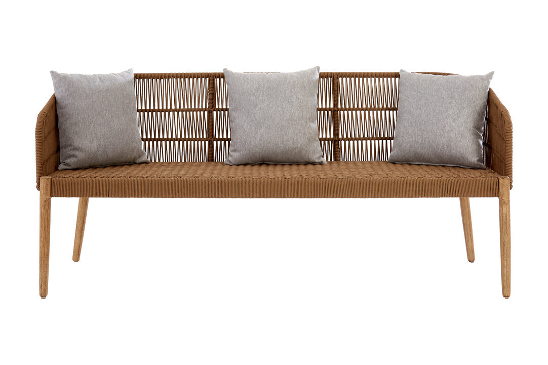 Kora 3 Seater Woven Rope Sofa