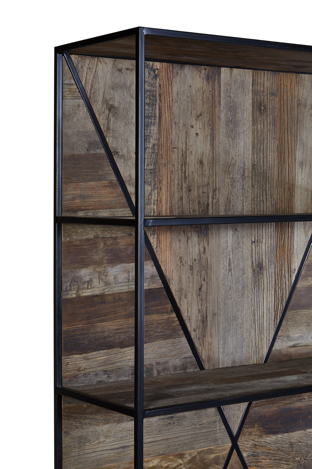 Gable Shelf Orion 5 Tier Shelf Unit | Modern Industrial Shelving – Green & Gable