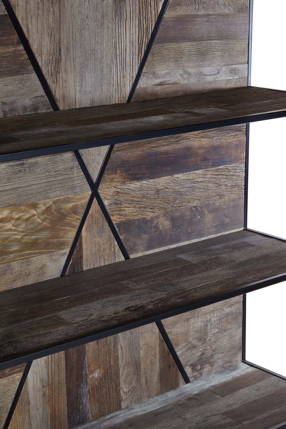 Gable Shelf Orion 5 Tier Shelf Unit | Modern Industrial Shelving – Green & Gable