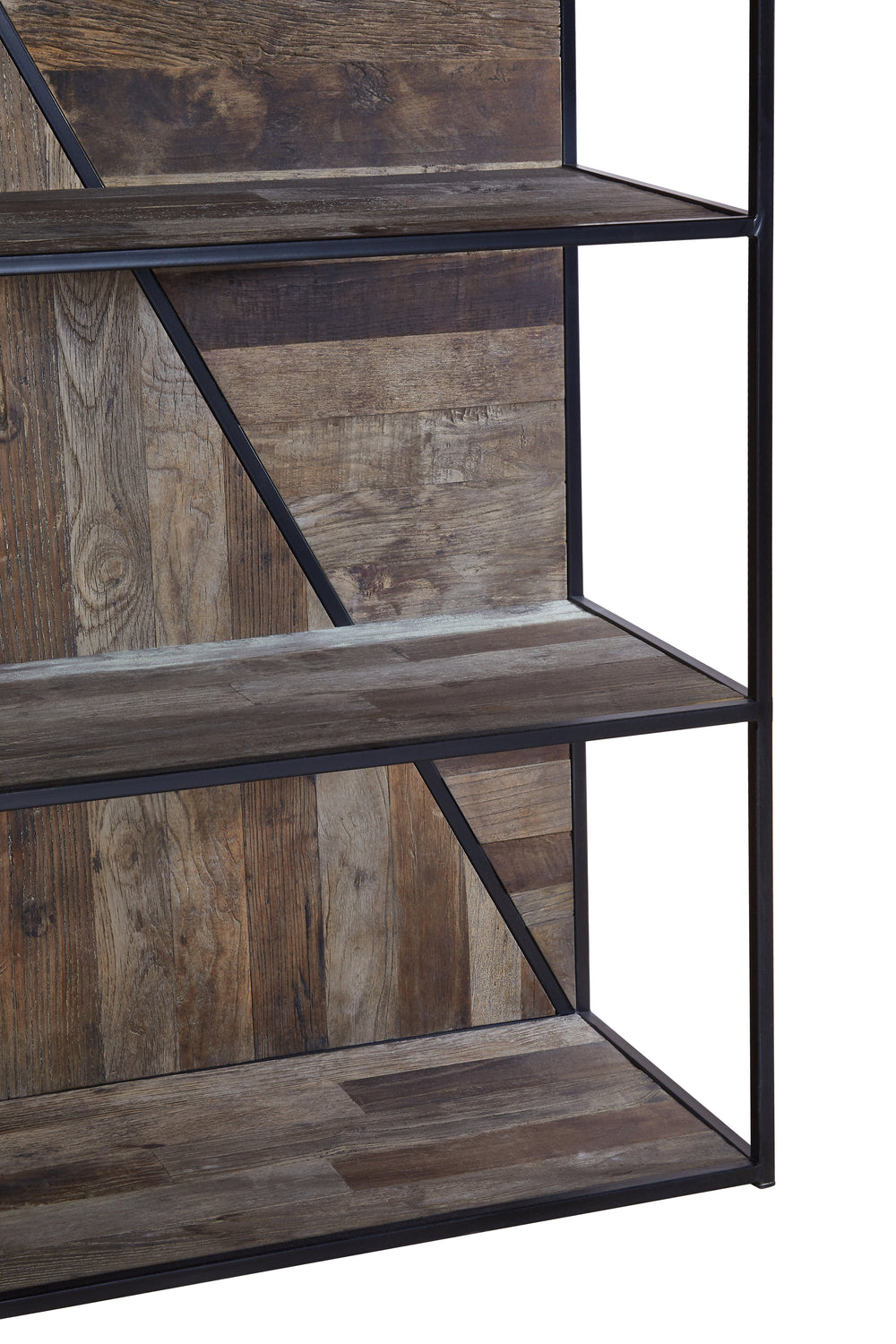 Gable Shelf Orion 5 Tier Shelf Unit | Modern Industrial Shelving – Green & Gable