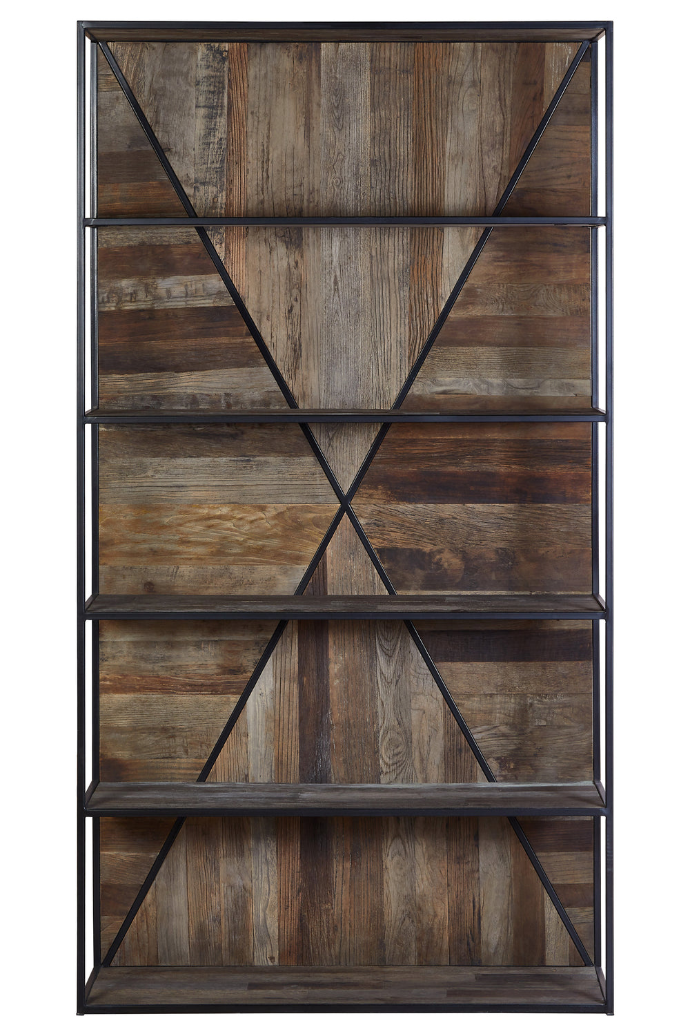Gable Shelf Orion 5 Tier Shelf Unit | Modern Industrial Shelving – Green & Gable