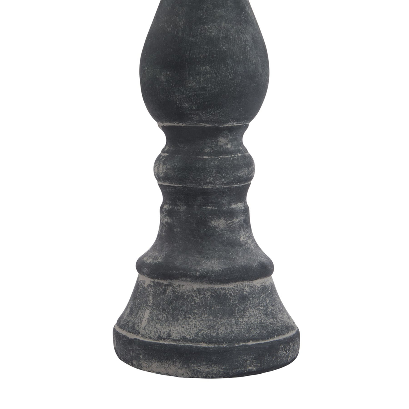 Amalfi Grey Column Candle Holder