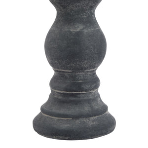 Amalfi Grey Column Candle Holder