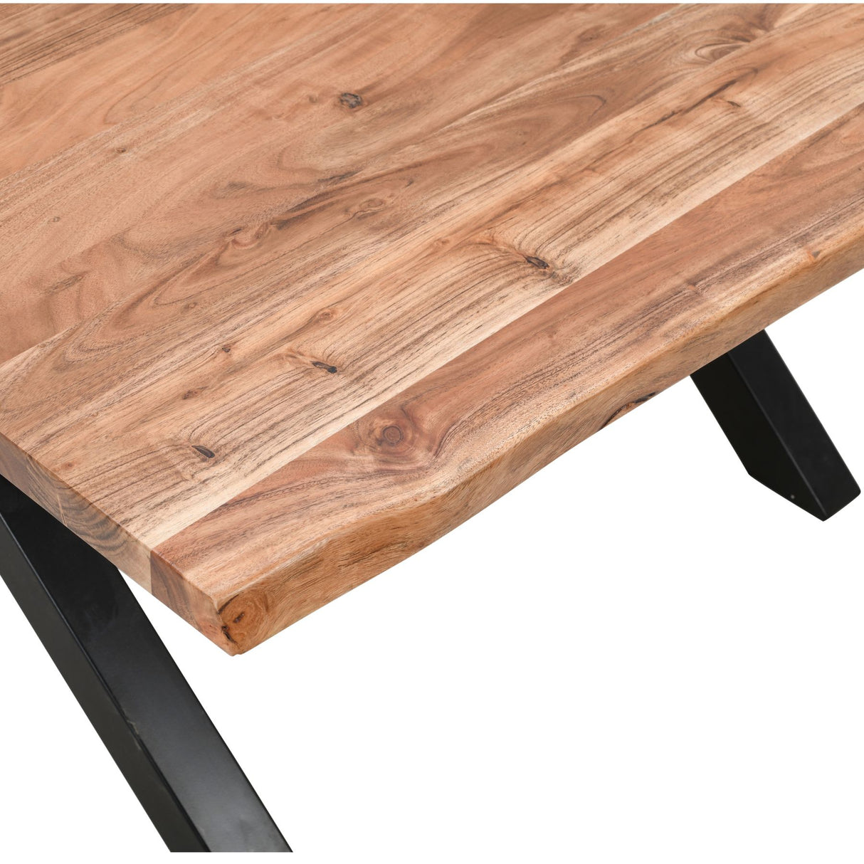 Live Edge Collection Square Dining Table