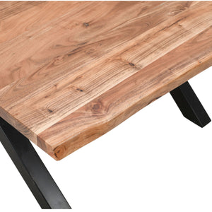 Live Edge Collection Square Dining Table