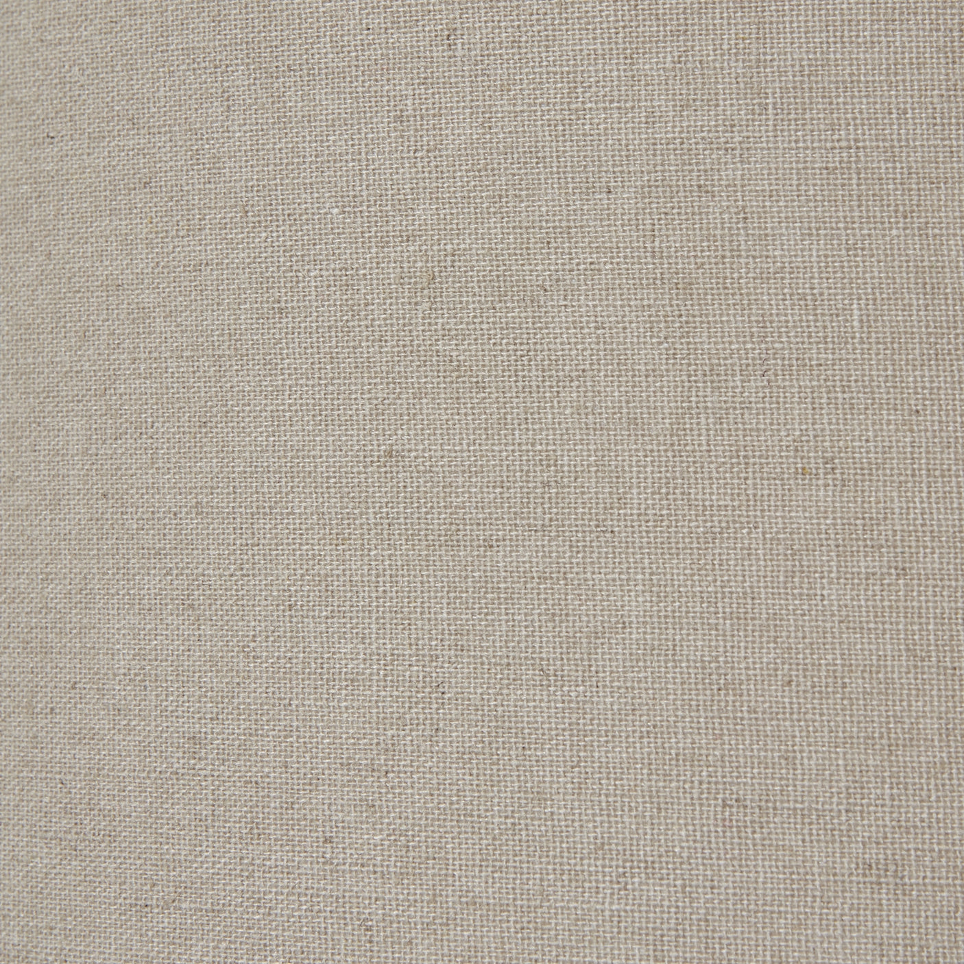 Squat White Beaded Ceramic Lamp With Linen Shade