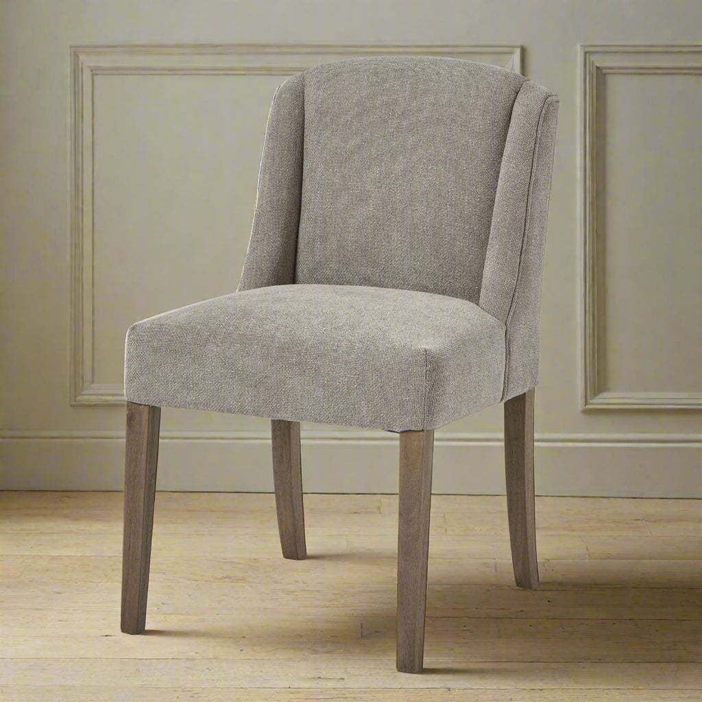 Crompton Woven Taupe Dining Chair, woven chair