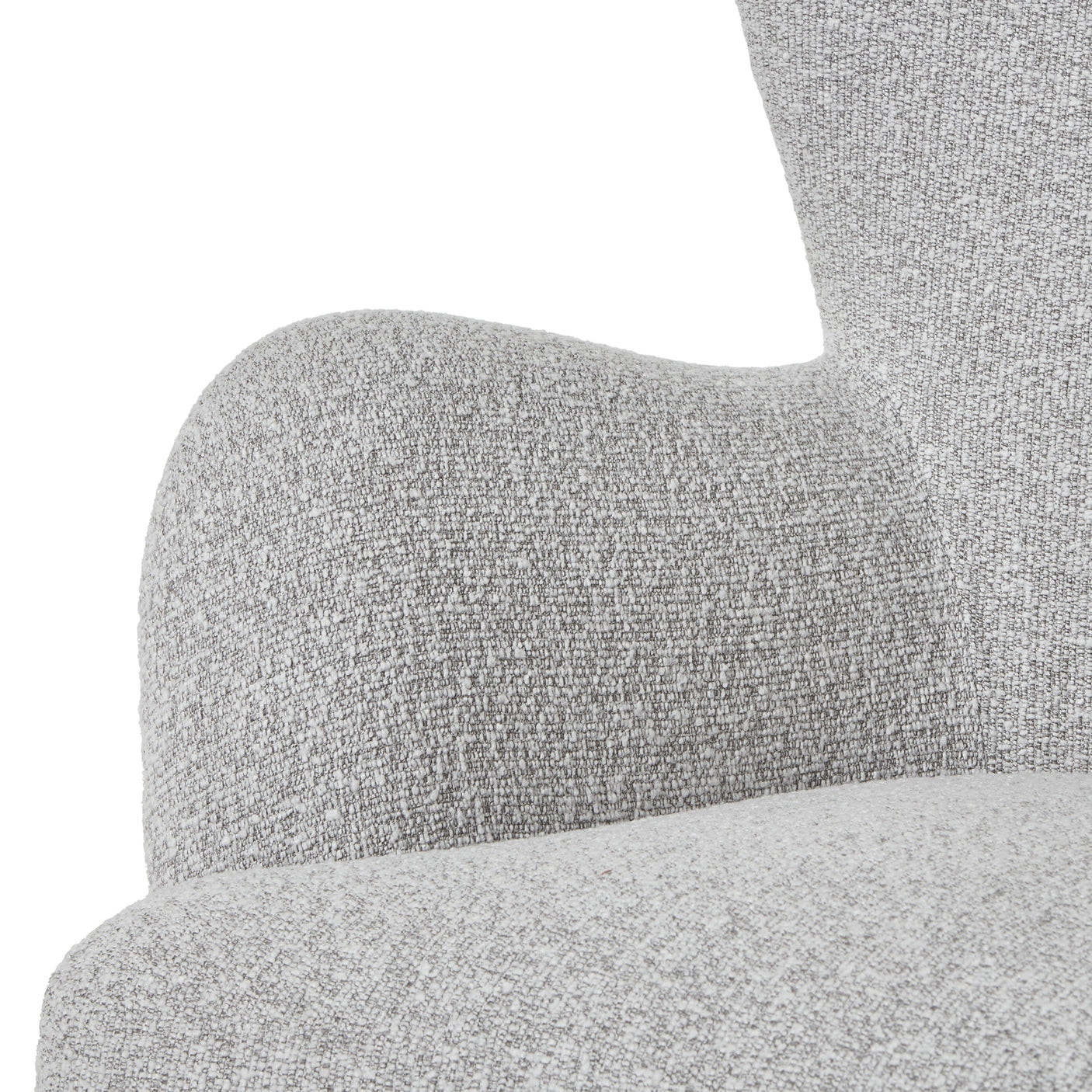 Hui Large Greige Armchair