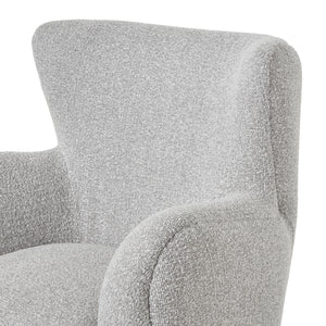 Hui Large Greige Armchair