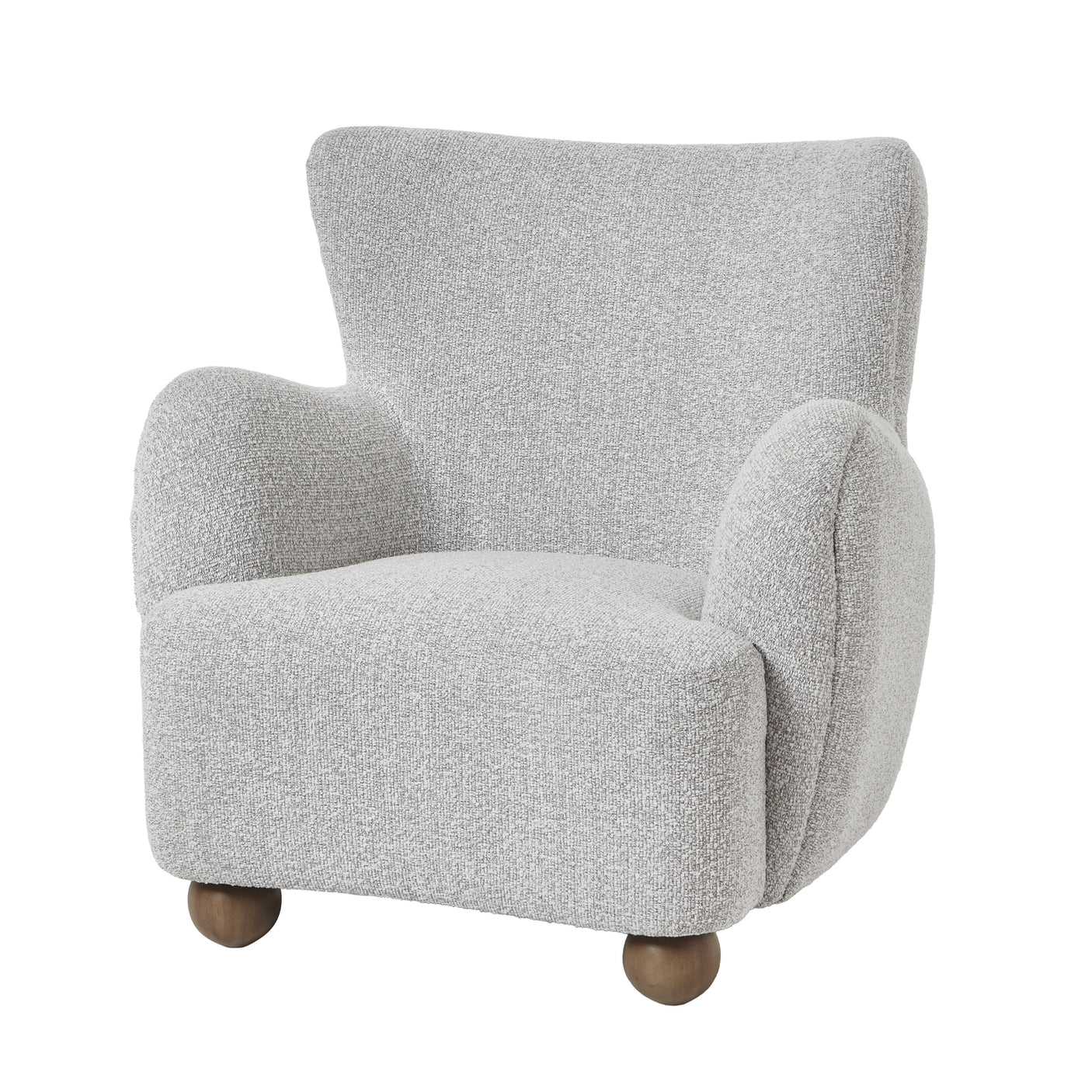 Hui Large Greige Armchair