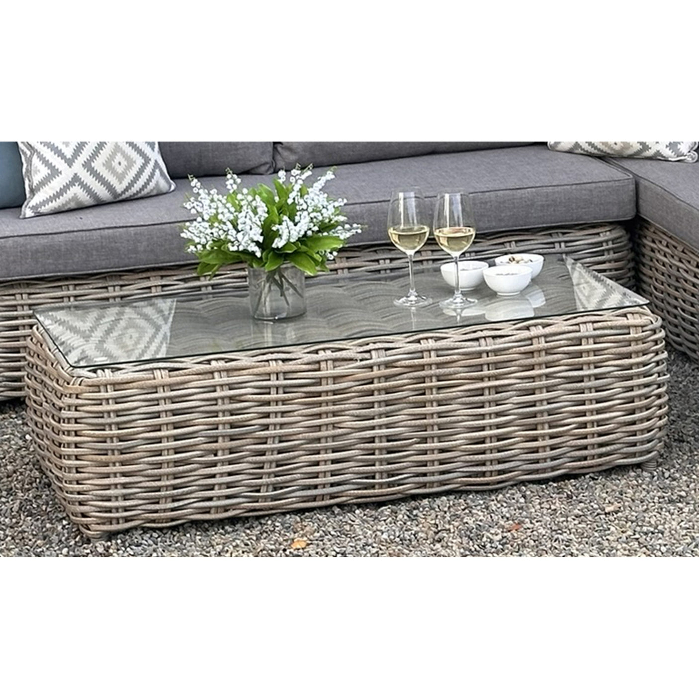 Amalfi Large Outdoor Corner Sofa Set