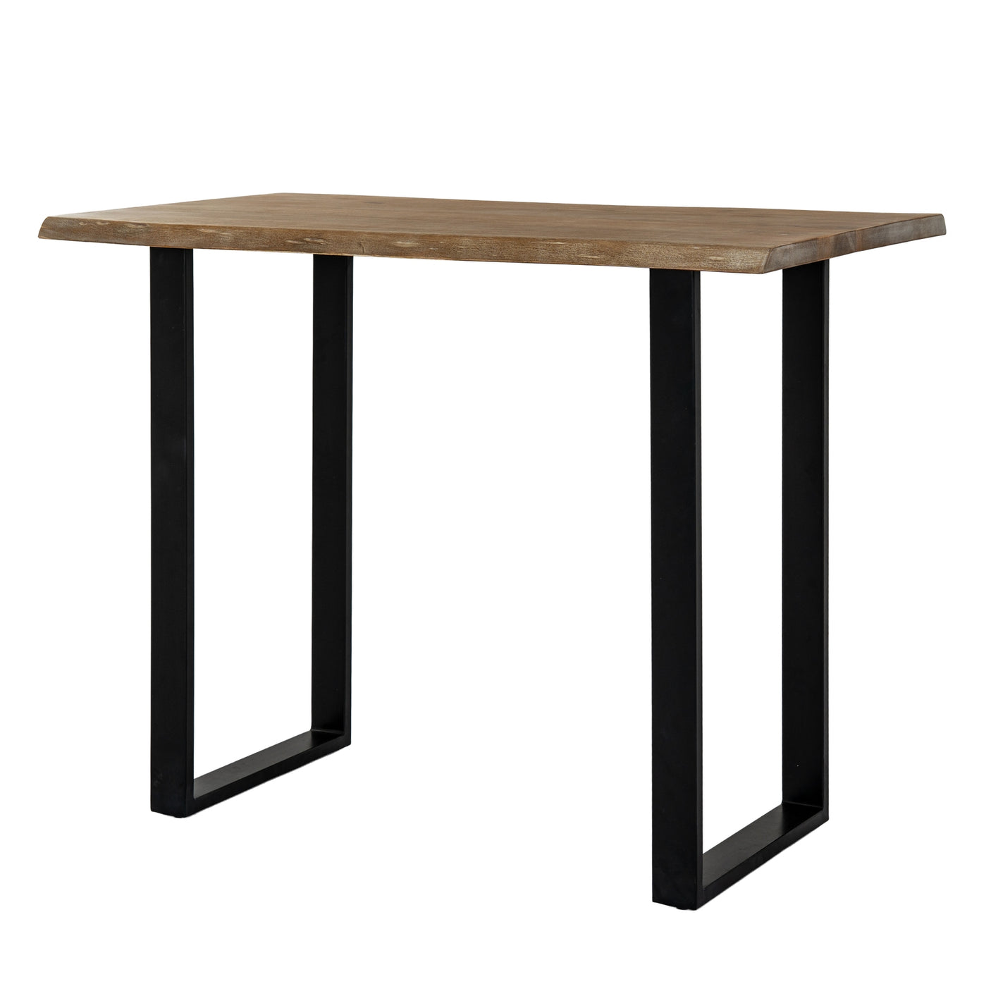 Light Acacia Live Edge Bar Table