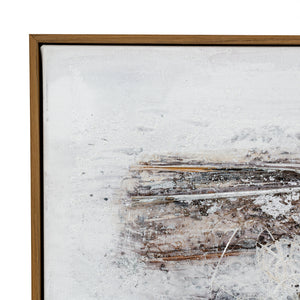 Ethereal Hand Painted Canvas In Frame