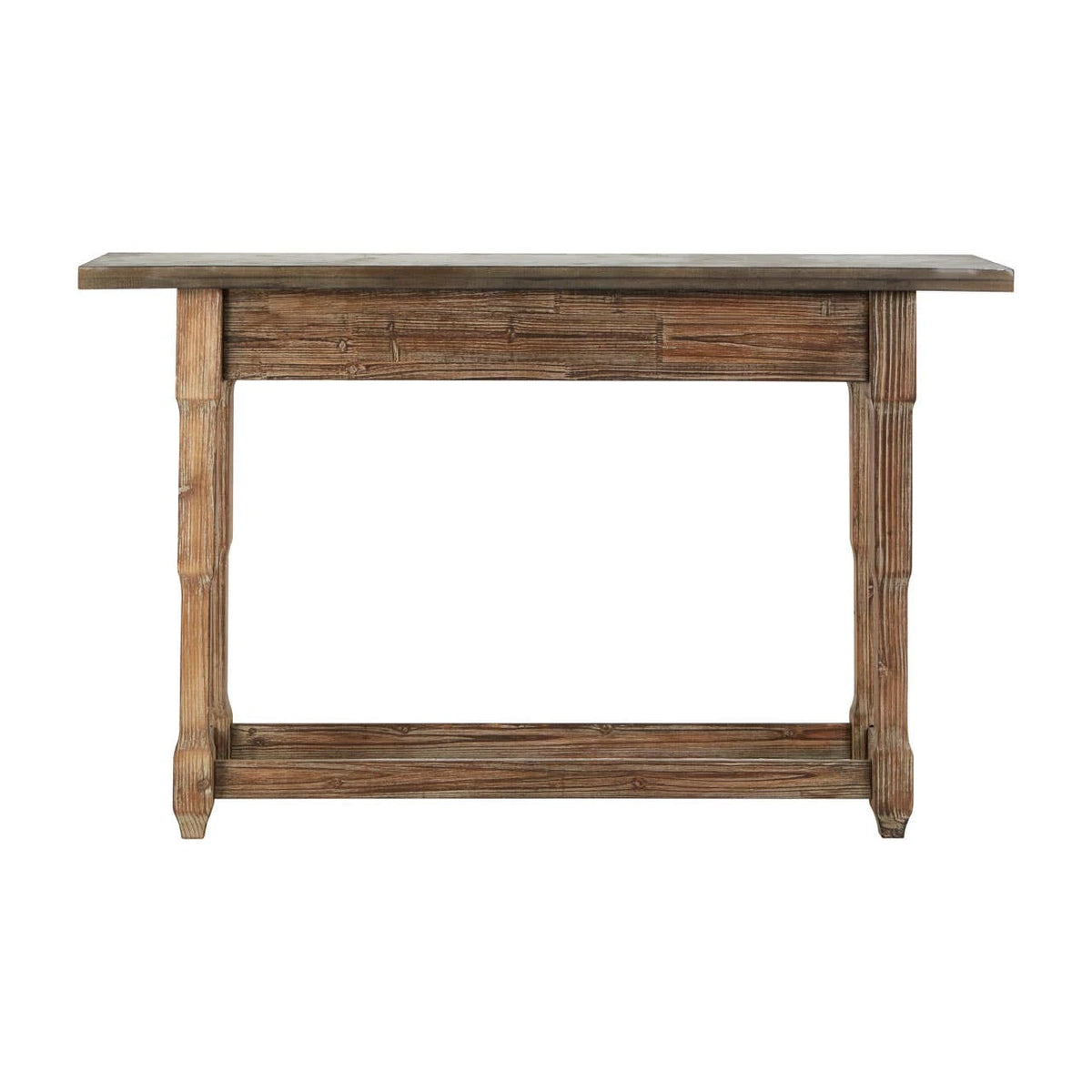 Back view of the Hatherley console table