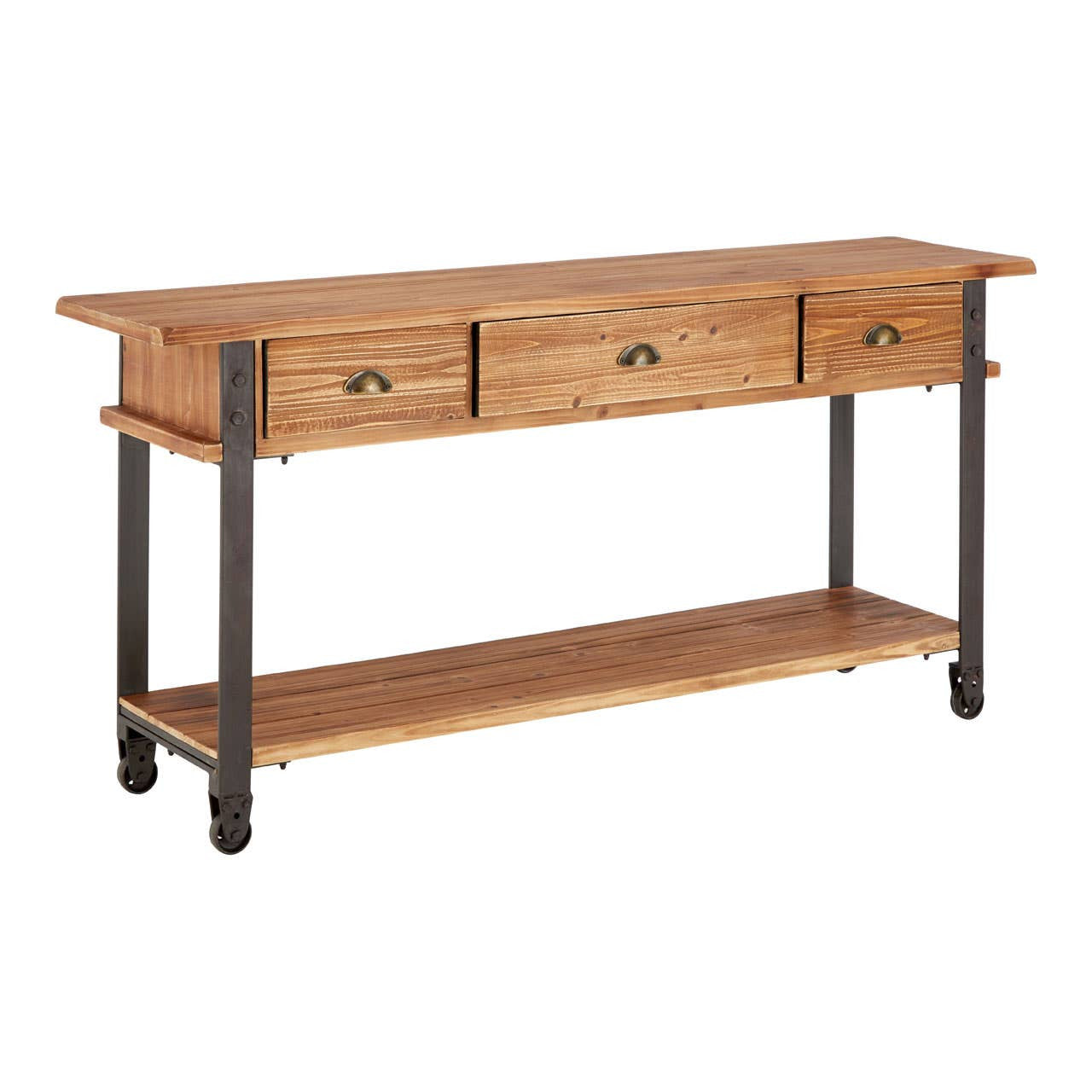 Forma 3 Drawer Console Table