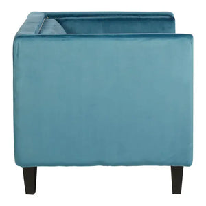Two Seater Velvet Studded Sofa - Multiple Colours