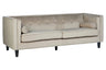 Three Seater Velvet Studded Sofa - Multiple Colours