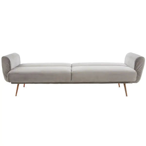 Broadway Velvet Sofa Bed - Classic Grey
