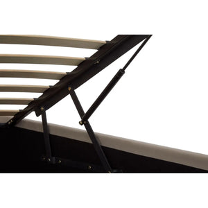 Helena Mink Velvet Ottoman Bed