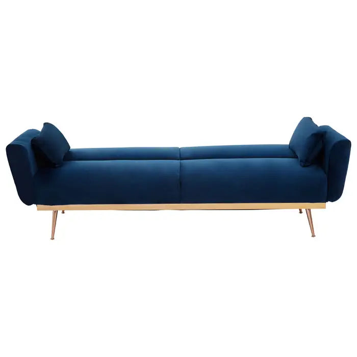 Broadway Velvet Sofa Bed - Midnight Blue